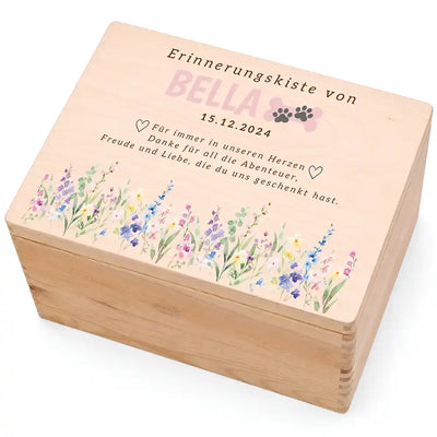 Wildblumenwiese mit Pfötchen